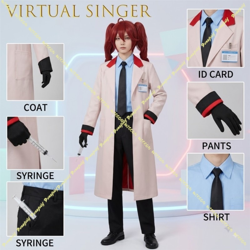 Medical Lab Games - Kostium cosplay UTAU Kasane Tetigaku o