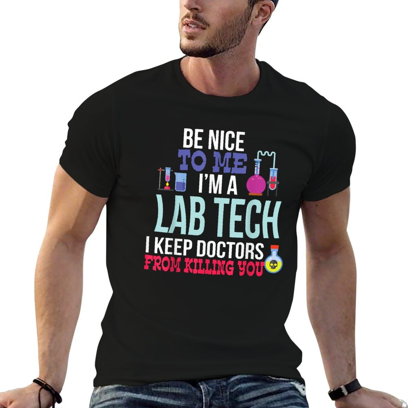 Zabawna koszulka dla technika  – Medical Lab Tech recenzja i cena