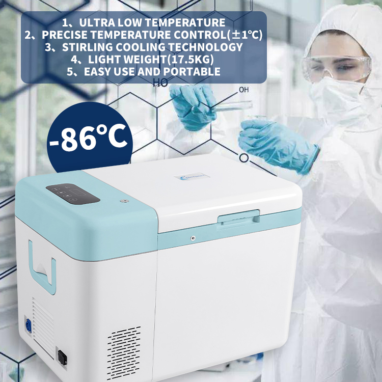 Przenośna zamrażarka laborator – Medical Lab Degree recenzja i cena